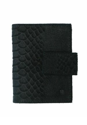 Manfield KROKO - Portemonnee - schwarz