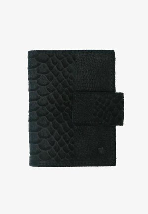 Manfield KROKO - Portemonnee - schwarz