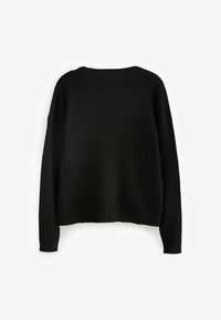 Next V-NECK REGULAR FIT - Kofta - black