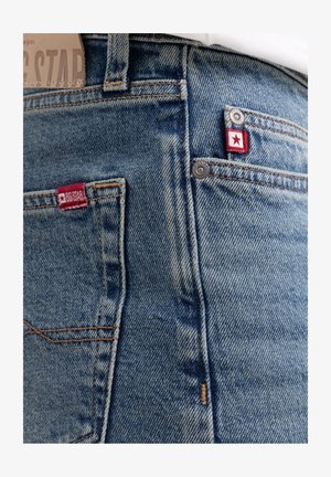 Big Star COLT DOUBLE KNEE - Jeans Straight Leg - blau