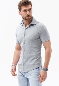 Ombre SHORT SLEEVE - Vapaa-ajan kauluspaita - grey