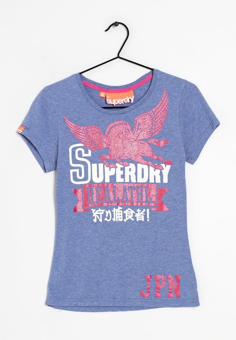Superdry TShirt print multicolored/mehrfarbig (Preowned) Zalando.de