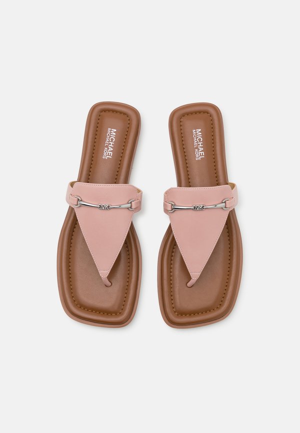 LENA THONG - T-bar sandals - smokey rose4
