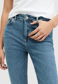 AllSaints DAX ASYM HEM - Slim fit jeans - blue