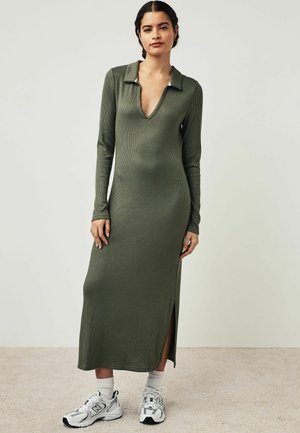 Rochie tricotată - khaki