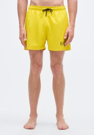 WATER SPORT EXTENDED LOGO  - Μαγιό σορτς - cyber yellow/black
