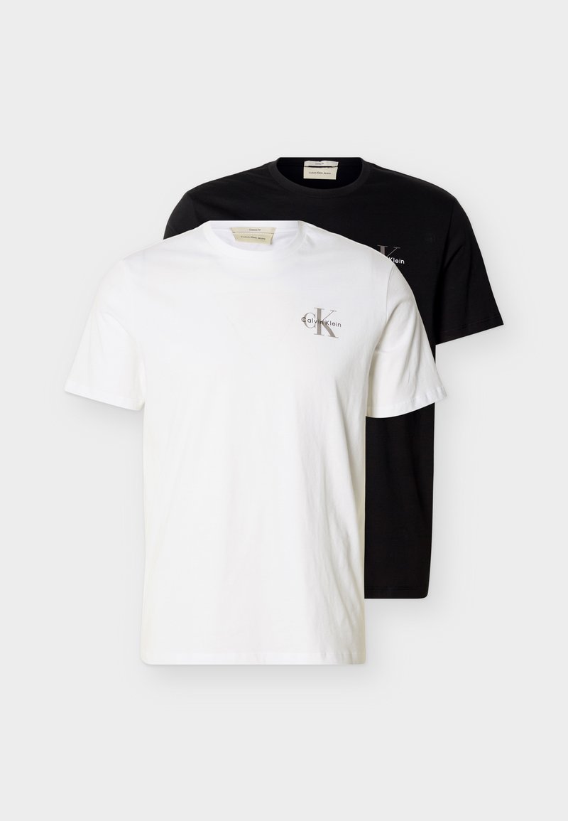 Calvin Klein Jeans T-shirt basic zwart Calvin Klein Jeans T-shirt basic zwart
