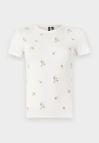 VMBITTY  - Tričko s potlačou - snow white/pink