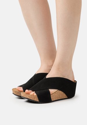 Copenhagen Shoes FRANCES 23 - Mules med hæl - black