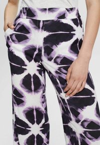 Esprit Collection Παντελόνι - dark purple 4