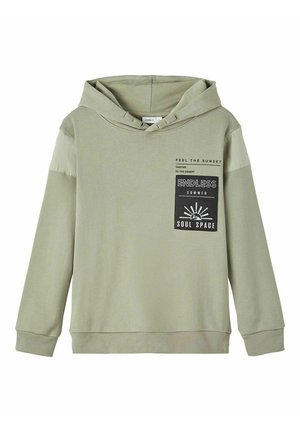 PRINT - Kapuzenpullover - dried sage