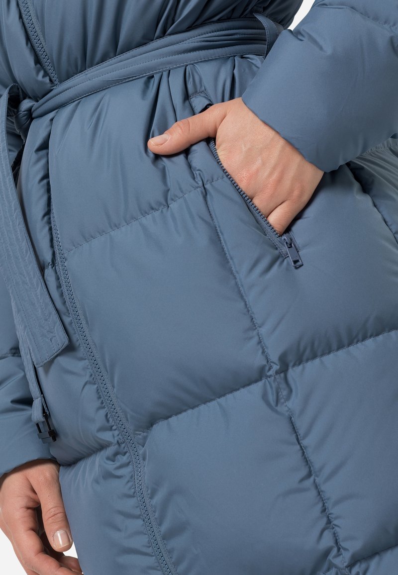 Jack Wolfskin FROZEN W blue/blaugrau frost - - Daunenmantel COAT LAKE