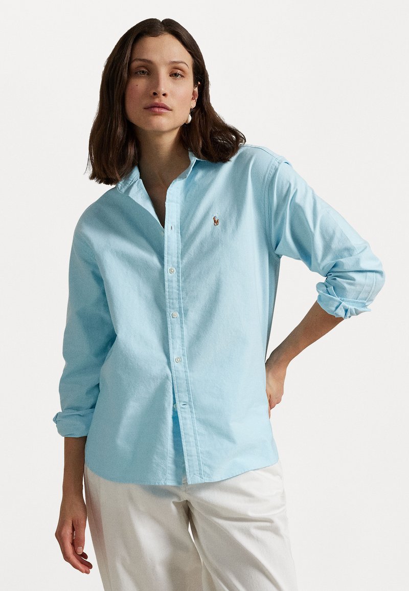 Polo Ralph Lauren - RELAXED FIT COTTON OXFORD SHIRT - Skjortebluse - acadia blue, Forstørre