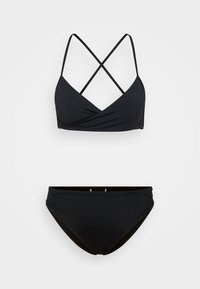 BEACH CLASSICS WRAP  - Bikini - anthracite