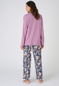 Damart THERMOLACTYL SET - Pijama - gris fleuri