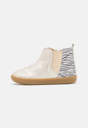 BOUBA JODZIP - Chaussures premiers pas - offwhite/platine