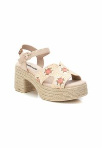 Refresh Sandalias con plataforma - beige