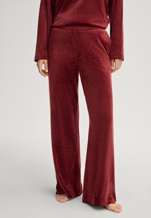 LOUNGEWEAR - Bas de pyjama - dunkelrot