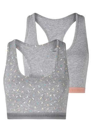 Buffalo 2 PACK - Bustier - grau