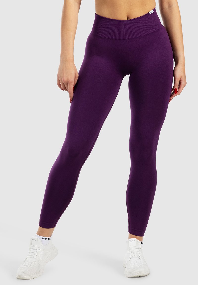 Smilodox - LEGGINGS SEAMLESS SCRUNCH SPORT SHAYLA - Leggings - violett, Enlarge
