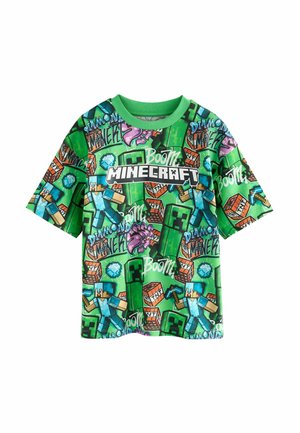 ALL OVER PRINT LICENSE - Print T-shirt - green all over print