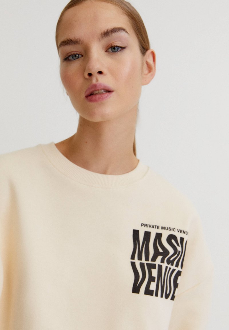 Damen Sweatshirts | PULL&BEAR Sweatshirt offwhite - RQ53212 Damen Sweatshirts | PULL&BEAR Sweatshirt offwhite - RQ53212
