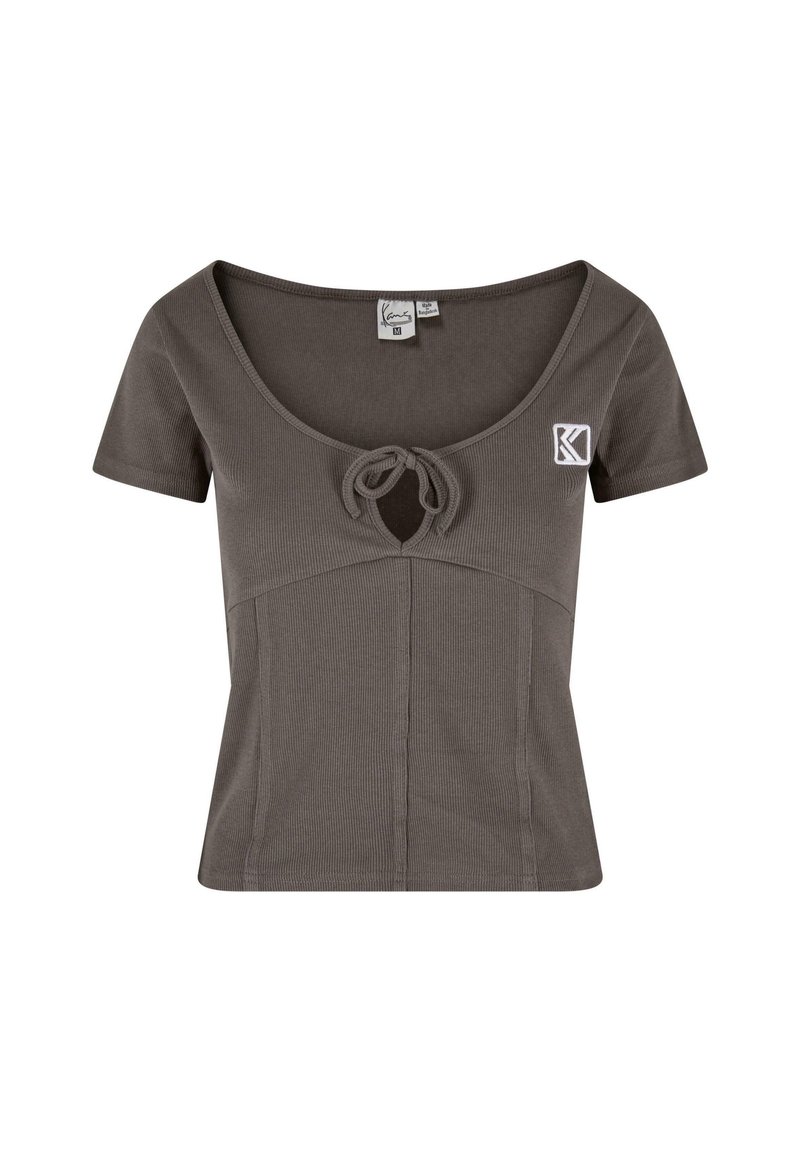 Karl Kani T-shirt print antraciet