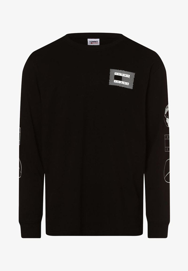 Tommy Jeans Topper langermet - schwarz