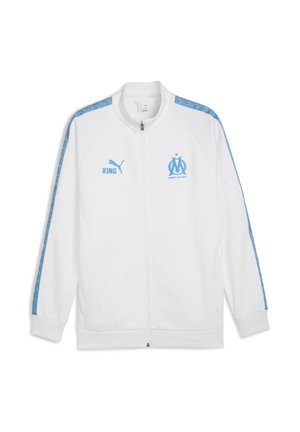 OM KING ANTHEM - Klubové oblečenie - white/bleu azur