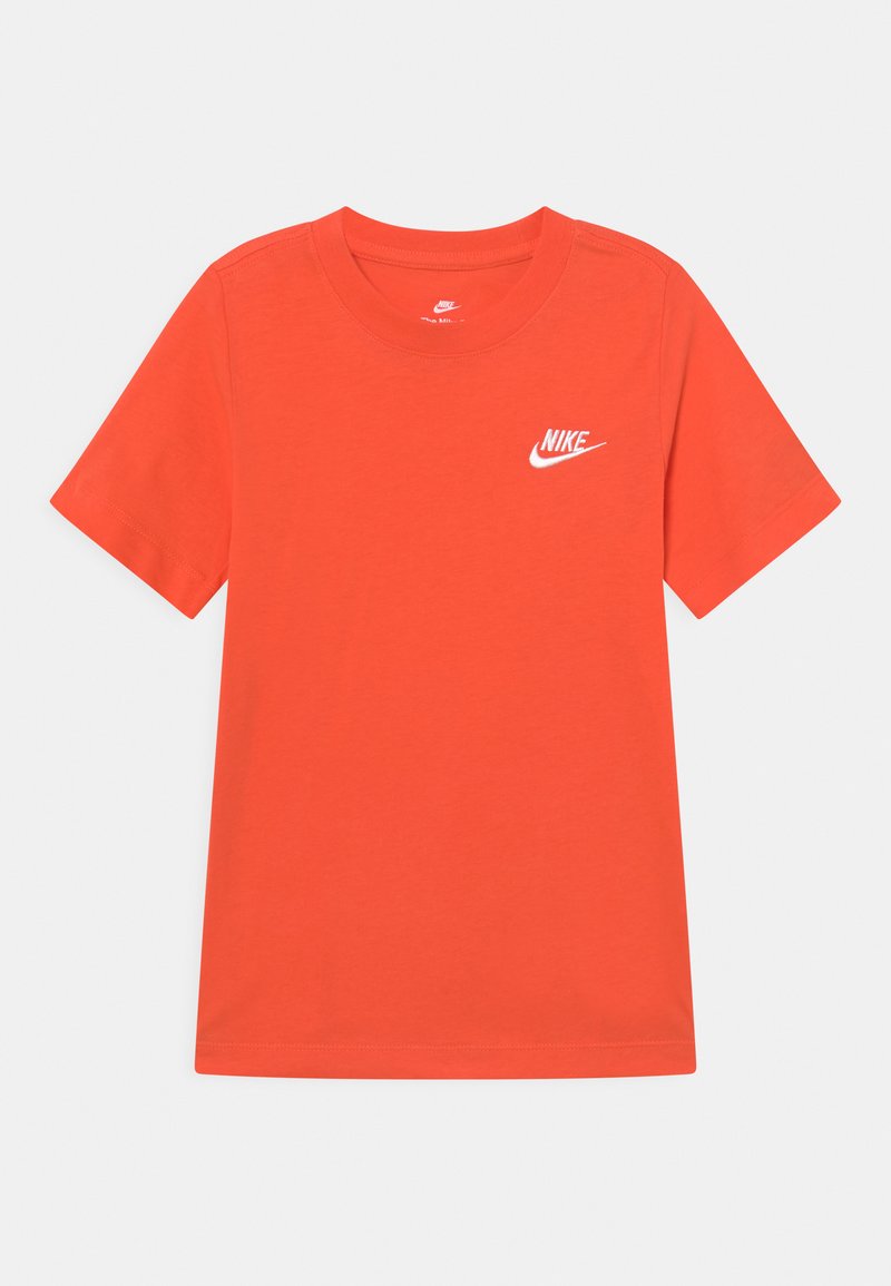 Nike Sportswear T-shirt basic oranje Nike Sportswear T-shirt basic oranje