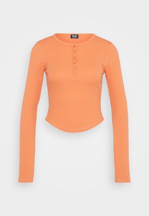 BDG Urban Outfitters ACID BUTTON UP - Hosszú ujjú felső - rust