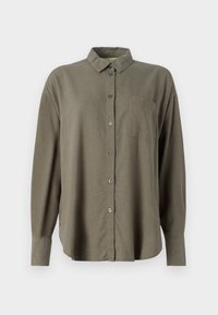 JXJAMIE BREEZE SUMMER - Blúzka so zapínaním na gombíky - dusty olive