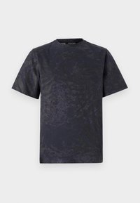 LAMINATED ZEBRA REGULAR FIT - T-shirts print - black/grey
