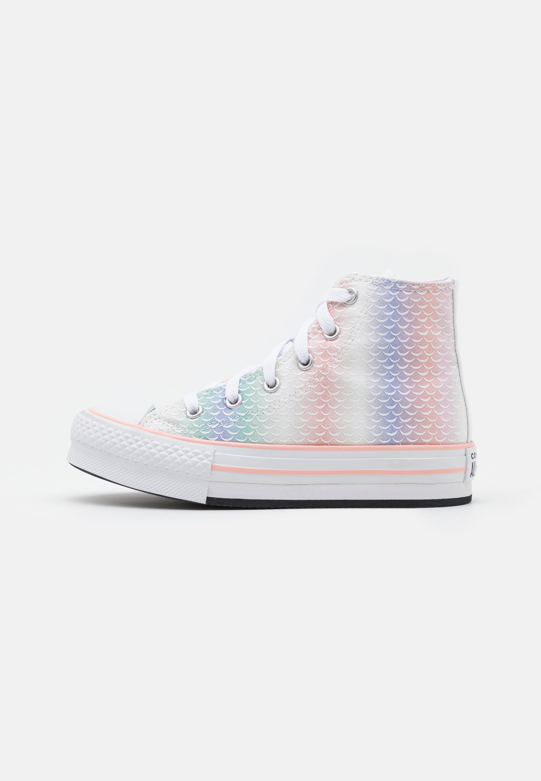 pink high top converse