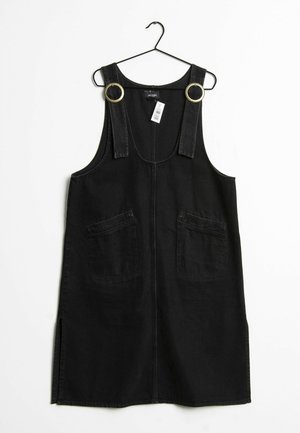Monki Vestido vaquero - black