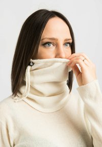 Dalle Piane Cashmere Scaldacollo - white