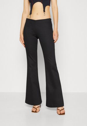 Monki Pantalones - black
