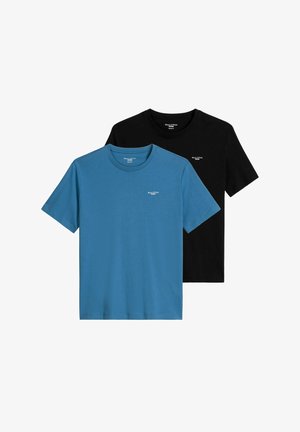 Marc O'Polo DENIM, 2ER PACK - T-Shirt basic - schwarz blau
