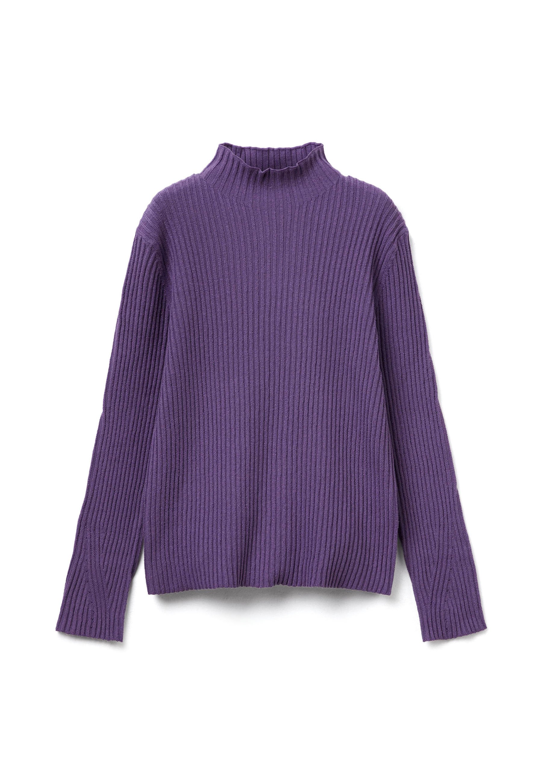 United Colors of Benetton HIGH COLLAR Jumper violet/lilac