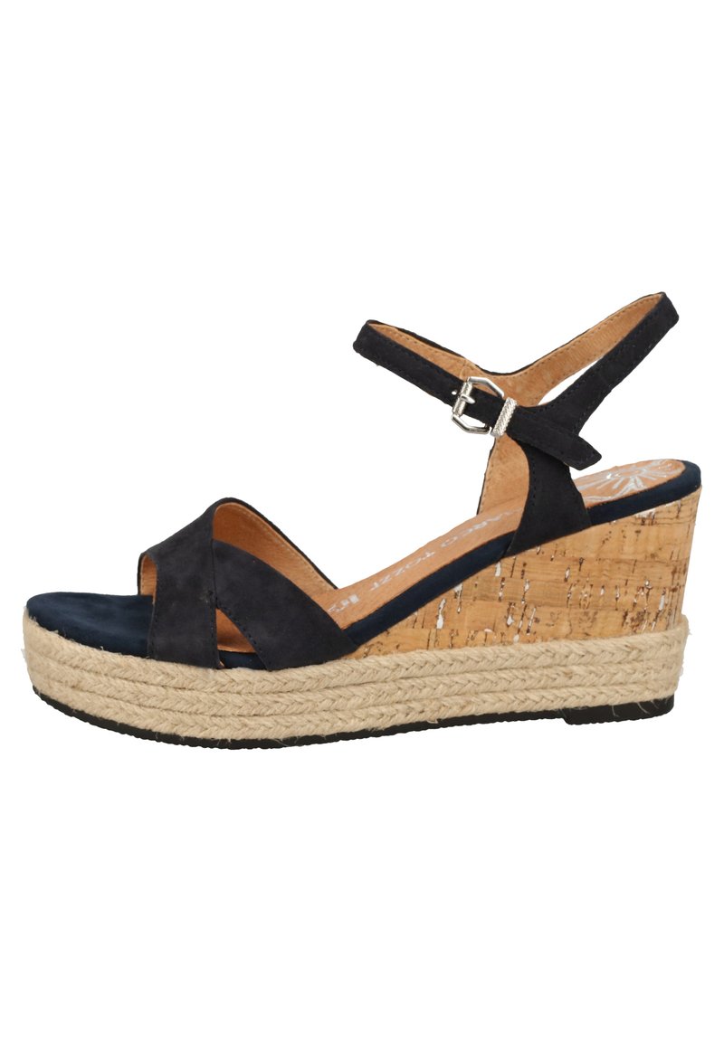 Marco Tozzi MARCO TOZZI SANDALEN - High heeled sandals - navy 805