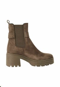 Tamaris Bottines à plateau - taupe
