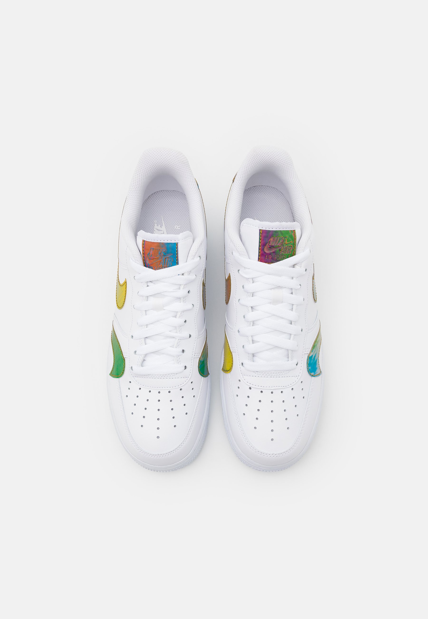 nike air force 1 white multicolor