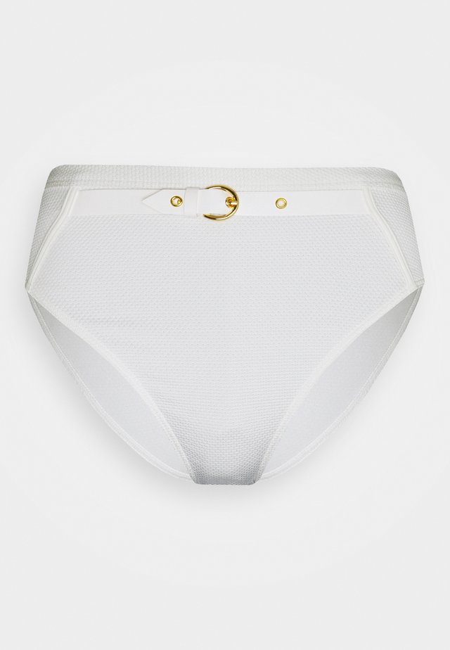 RIMINI HIGH WAISTED BOTTOM - Bikini pezzo sotto - white