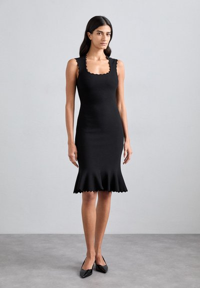 Emporio Armani DRESS - Shift dress - black