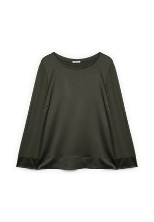 Fiorella Rubino, T-SHIRT BIMATERICA - Bluse - verde militare