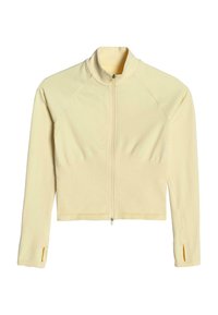 aim’n® SHAPE SEAMLESS - Felpa con zip - yellow