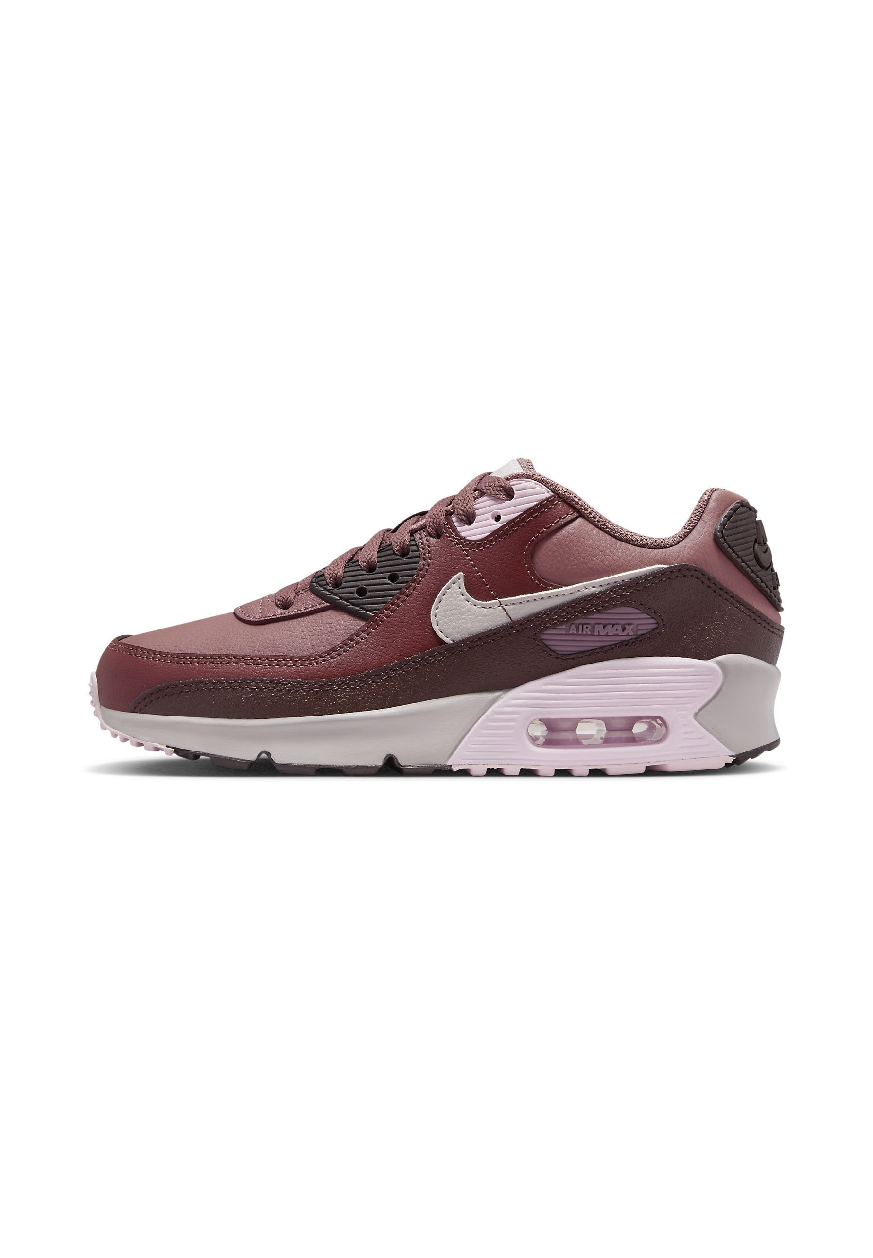 burgundy nike trainers