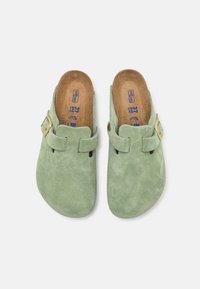 Birkenstock BOSTON REGULAR - Tofflor & inneskor - green tea