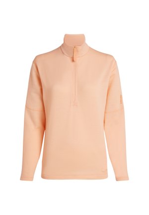 icebreaker MERINO 360  REAL FLEECE ELEMENTAL HALF ZIP - Sweatshirt - sunstone