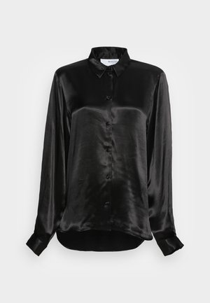 SLFLYRA SHIRT - Button-down blouse - black